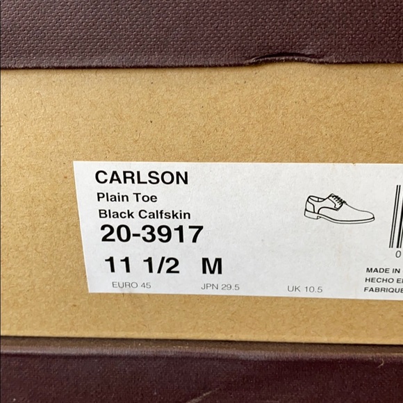 Johnston & Murphy Carlson Plain Toe NWT main image 8
